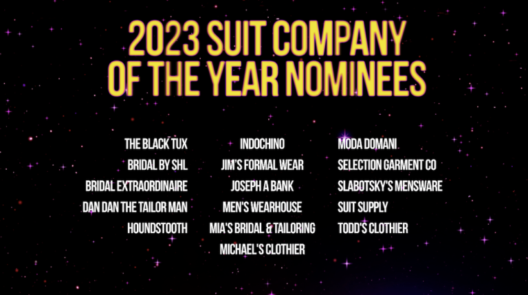 2023 Kansas City Wedding Vendor Choice Awards by Wed KC Nominees Suit Company