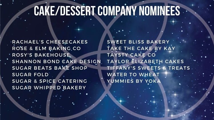 Kansas City Wedding Vendor Choice Awards 2024 Nominees Cake Dessert Company 2