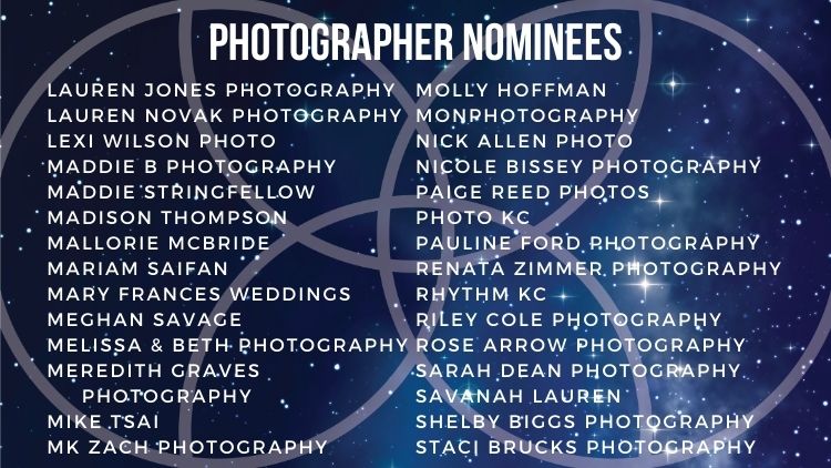 Kansas City Wedding Vendor Choice Awards 2024 Nominees Photographer 3