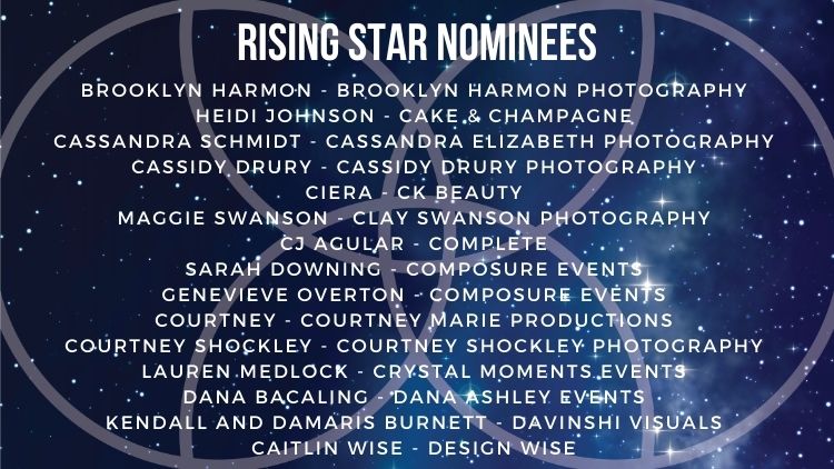 Kansas City Wedding Vendor Choice Awards 2024 Nominees Rising Star 2