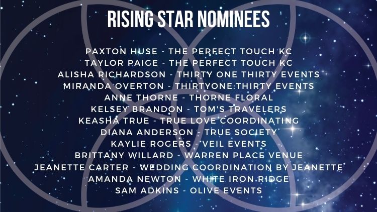 Kansas City Wedding Vendor Choice Awards 2024 Nominees Rising Star 7