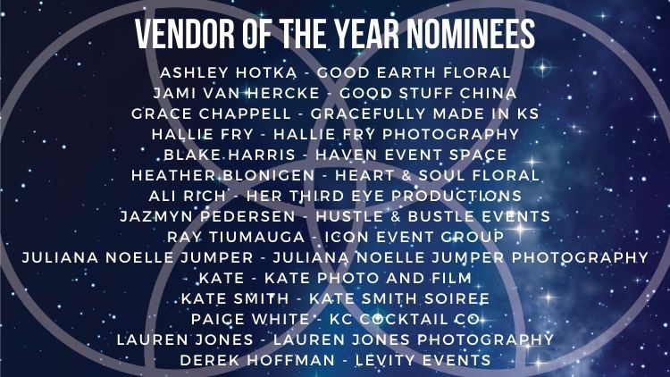 Kansas City Wedding Vendor Choice Awards 2024 Nominees Vendor of the Year 3